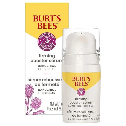 Burt 's Bees Firming Collagen Face Serum, Natural Origin Retinol Alternative Improves Skin Texture & Supports Anti-Aging, with Bakuchiol, Lightweight - Firming Booster ( 1 oz )