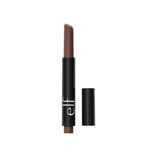 e.l.f, Pout Clout Lip Plumping Pen, Nourishing Lip Balm For Sheer Color & Shine, Plumps & Moisturizes, Vegan & Cruelty-Free, Bust A Mauve