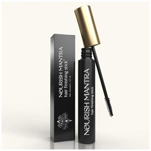 NOURISH MANTRA Hair Finishing Stick | Your Go-To Hair Fixer | Non-Greasy and Non-Sticky | Does not Leaves A White Cast | A Must-Have Hair Accessory | For Men & Women Both