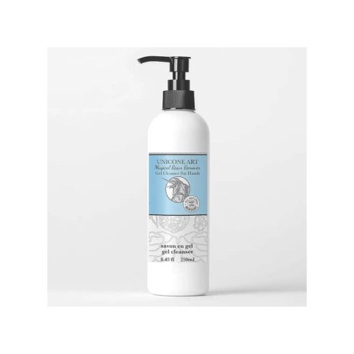 Magical Resin Remover - All Natural - Hand Gel Cleanser - Soap - Moisturizing - for Artists - for use with resin, glue, silicone, paint, epoxy, glitter - 8oz .