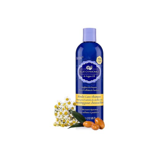 Hask Chamomile & Argan Oil Blonde Care Shampoo, 12 Ounce