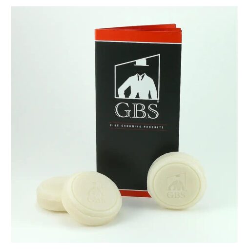 G.B.S 97 % All Natural Shave Soap Set for Men, Cedar & Pine, Sandalwood, Bay Rum, Pack of 3