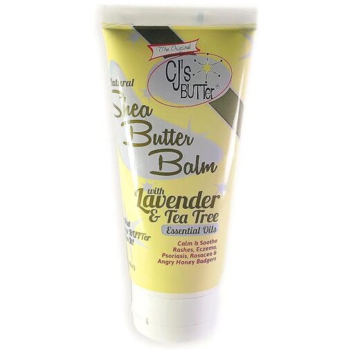 The Original CJ 's BUTTer ( r ) All Natural Shea Butter Balm - Lavender & Tea Tree, 6 oz, Tube