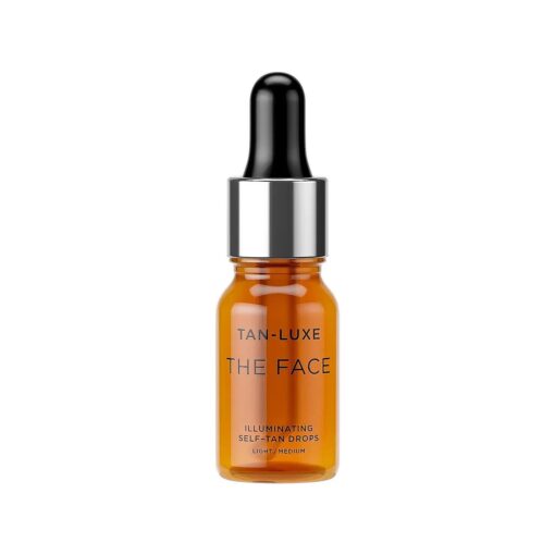 TAN-LUXE The Face - Illuminating Self-Tan Drops to Create Your Own Self Tanner, Cruelty & Toxin Free