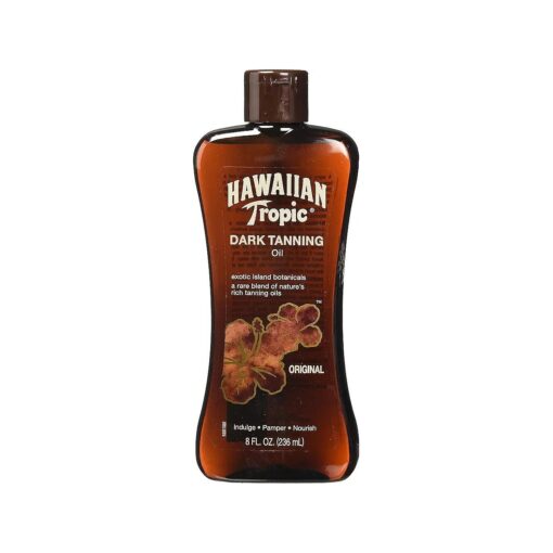 Hawaiian Tropic Dark Tanning Sun Care Moisturizing Oil, 8 Fluid Ounce