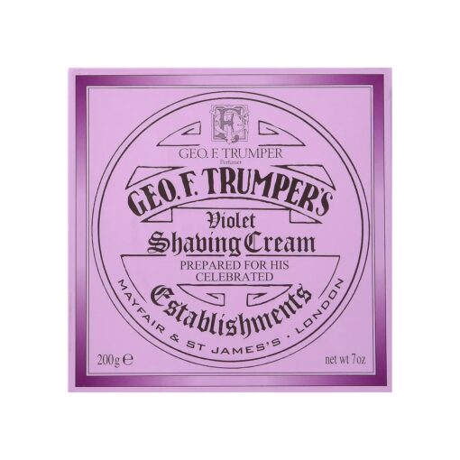 Geo F. Trumper Violet Shaving Cream Jar 200g