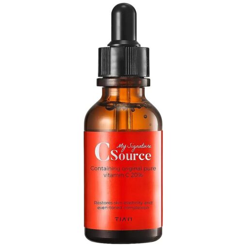 TIAM My Signature C Source, Vitamin C Serum, Pure Vitamin C 20 %, Ascorbic Acid, 1.0 fl oz