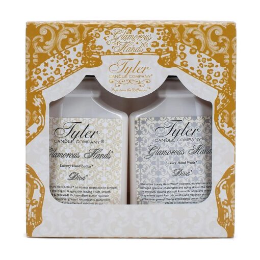 TYLER Candle Glamorous Hand Bath and Shower Gift Set, Diva