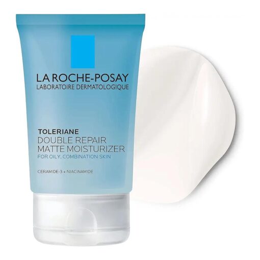 LA ROCHE POSAY Tolerianeface Moisturizerfacedouble Repairgeltubeoily, Combination Skinceramide-3, Niacinamide