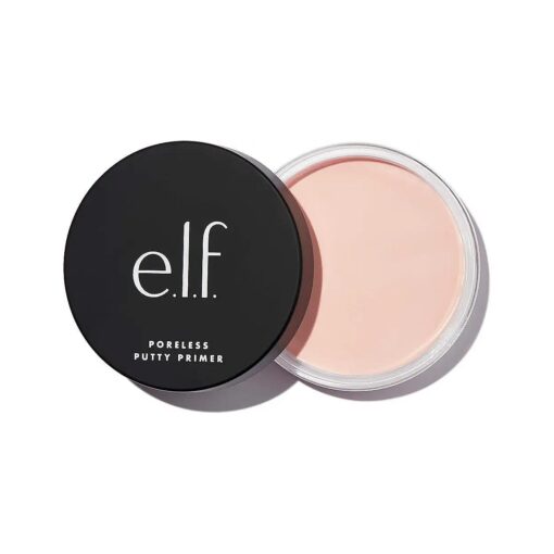 e.l.f, Poreless Putty Primer, Silky, Skin-Perfecting, Lightweight, Long Lasting, Smooths, Hydrates, Minimizes Pores, Flawless Base & Finish, All-Day Wear, Ideal for All Skin Types, 0.74 Fl Oz