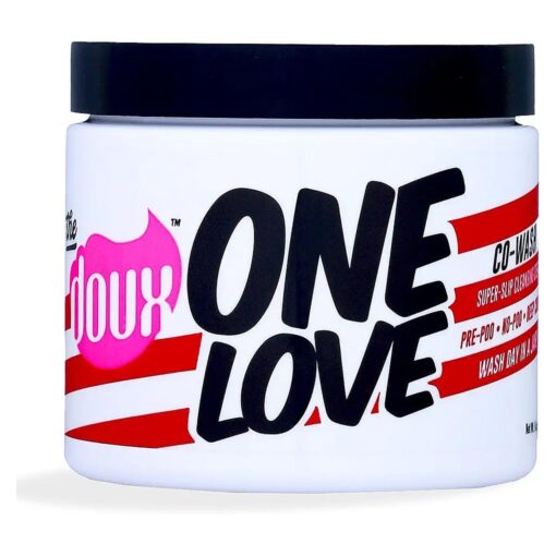 The Doux One Love Co-Wash, Hydrating Co-Wash to Cleanse and Condition Hair, Hair Detangler, Suitable for All Curl Types