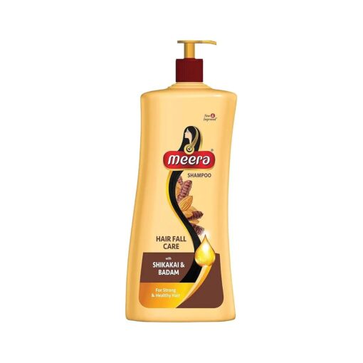 Meera Hairfall Care Shampoo with Shikakai and Badam ( Acacia and Almond ) 340 milliliter