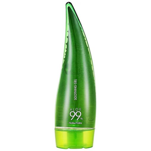 Aloe 99 % Soothing Gel, 8.5 Ounce, 250ml - No Sticky 99 % Aloe Vera Sunburn Relief - Moisturizing, Fast Absorbing for Face, Skin, Body & Hair