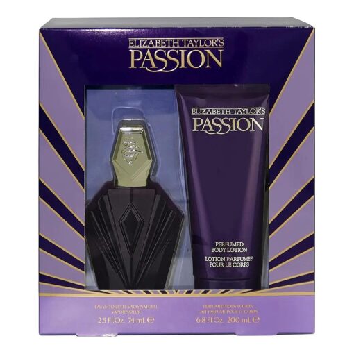 Elizabeth Taylor Passion, 2 Piece Gift Set for Women