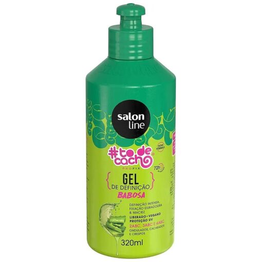 Linha Tratamento ( # ToDeCacho ) Salon Line - Gel de Babosa ( E De Ativacao Que Eu Gosto ! ) 320 Ml - ( Salon Line Treatment ( # IHaveCurls ) Collection - Aloe Vera Gel ( Activation Joy ) 10.82 Fl Oz )