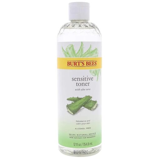 Burts Bees Sensitive Toner With Aloe Vera Unisex 12 oz