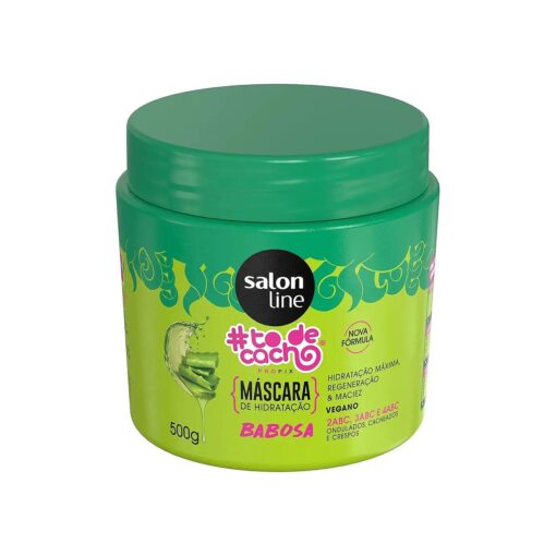 Linha Tratamento ( # ToDeCacho ) Salon Line - Mascara de Babosa ( Alerta Salvacao ) 500 Gr - ( Salon Line Treatment ( # IHaveCurls ) Collection - Aloe Vera Mascara ( Rescue Alert ) Net 17.63 Oz )