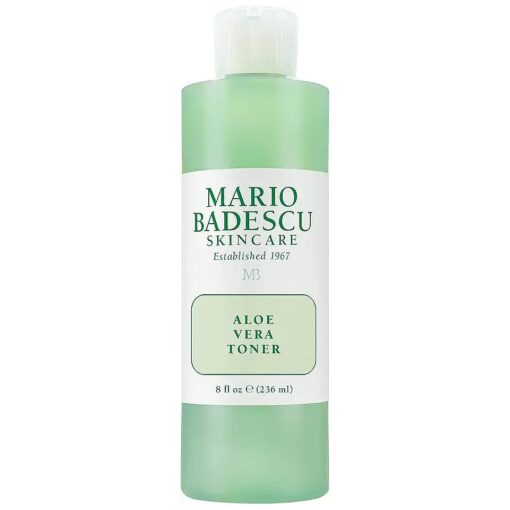 Mario Badescu Aloe Vera Toner for Dry and Sensitive Skin | Soothing Facial Toner that Hydrates and Balances| Formulated with Aloe Vera