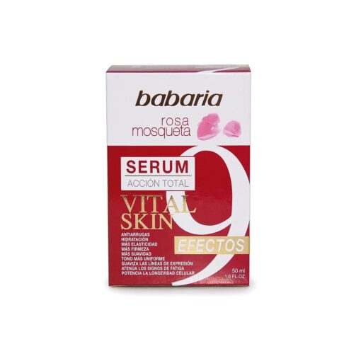 Babaria Rosa Mosqueta Vital Skin Serum Accion Total AntiarrUnas 50Ml