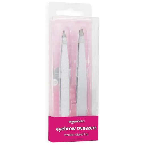 Basics Eyebrow Tweezers 2-Pack