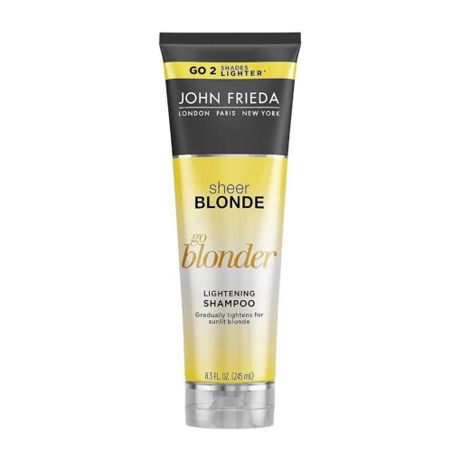 John Frieda Shampoo Sheer Blonde Go Blonder Lightening 8.3 Ounce ( 245ml ) ( 2 Pack )