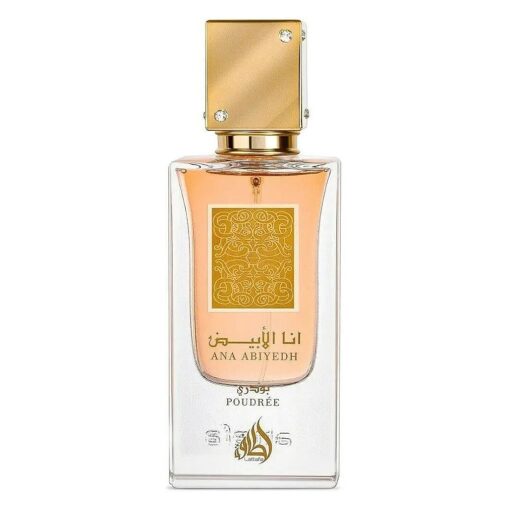 Lattafa Perfumes Ana Abiyedh Poudree for Women Eau de Parfum Spray, 2.0 Ounce / 60 ml