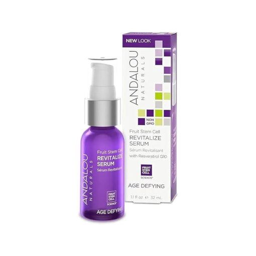 Andalou Naturals Fruit Stem Cell Revitalize Serum, 1.1 Fl Oz