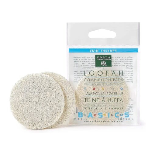 Earth Therapeutics Loofah Complexion Discs - 3 Pack