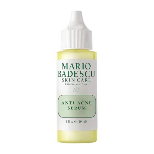 Mario Badescu Anti Acne Serum for Combination & Oily Skin | Clarifying Gel-Serum that Tackles Clogged Pores | Formulated with Salicylic Acid and Glycerin | 1 FL OZ