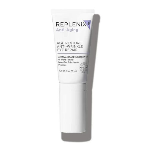 Replenix Age Restore Anti-Wrinkle Retinol Eye Repair, Medical-Grade Anti-Aging Eye Cream for Fine Lines, Dark Circles & Puffiness ( 0.5 fl, oz )