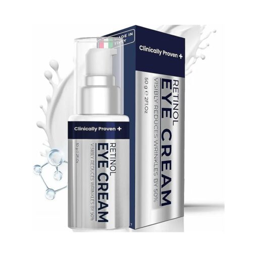 Anti Wrinkle Retinol Eye Cream for Puffiness and Bags Under Eyes | Anti-Aging, Wrinkles & Fine Lines Treatment | Eye Cream for Wrinkles w/Advanced Tightening & Firming Formula | Eye Cream Anti Aging