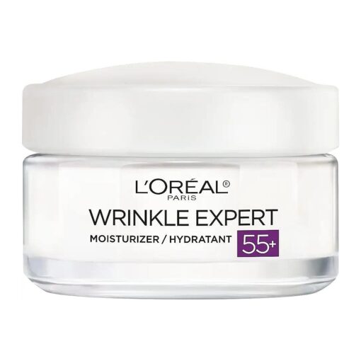 Wrinkle Expert 55+ Anti-Aging Face Moisturizer with Calcium, Non-Greasy, Suitable for Sensitive Skin 1.7 fl, oz