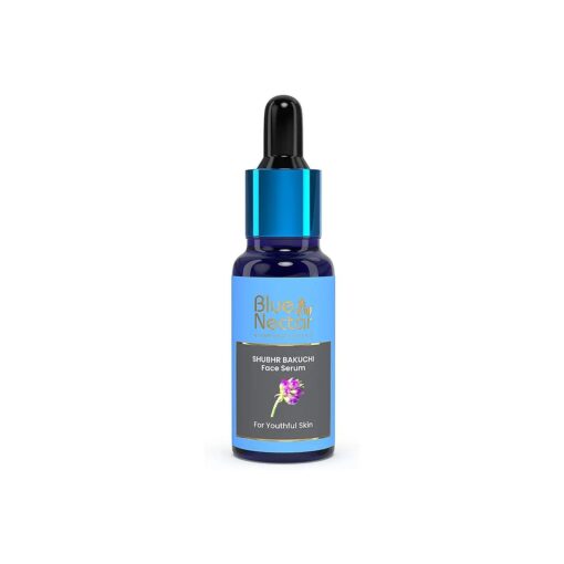 Blue Nectar Bakuchiol Anti Aging Serum for Fine Lines, Wrinkles & Dark Circles | Plant Based Alternate to Retinol Serum for Face for Youthful Skin | Oil Free Face Moisturizer Serum ( 1 Fl Oz )