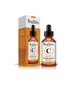 TruSkin Vitamin C Face Serum - Anti Aging Facial Serum with Vitamin C, Hyaluronic Acid, Vitamin E & More - Brightening Serum for Dark Spots, Even Skin Tone, Eye Area, Fine Lines & Wrinkles, 1 Fl Oz