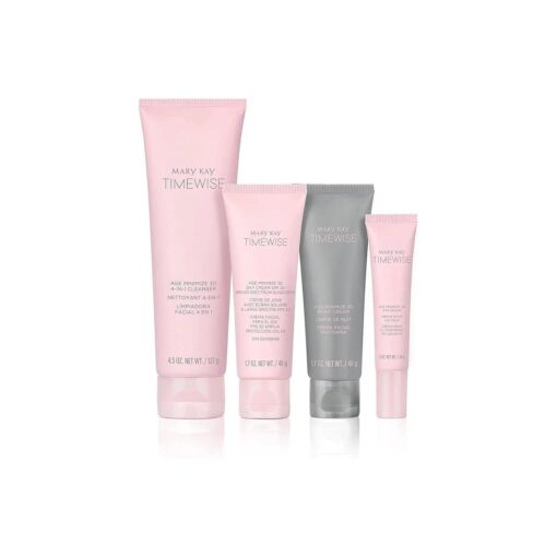 Mary Kay TimeWise 3D Miracle Set - Combination/Oily Skin Moisturizer, Anti-Aging Cream, SPF 30, Natural