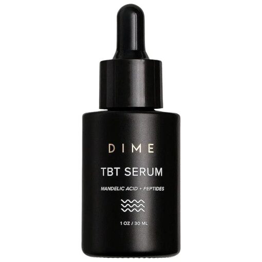 DIME Beauty TBT Serum, Anti-Aging Face Serum, Resveratrol, Mandelic Acid and Niacinamide Serum for Youthful Skin, 1 oz / 30 mL