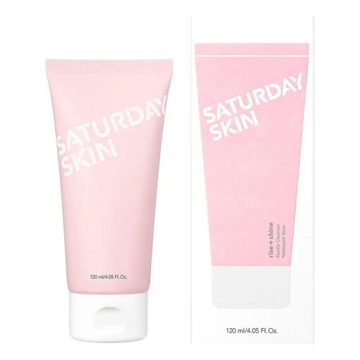 Saturday Skin Face Cleanser Hydrating Foam Cleanser Natural ingredients Anti-aging | Makeup Remover and Face Wash | Fragrance Free Ideal for Sensitive, Dry Skin Korean Skincare