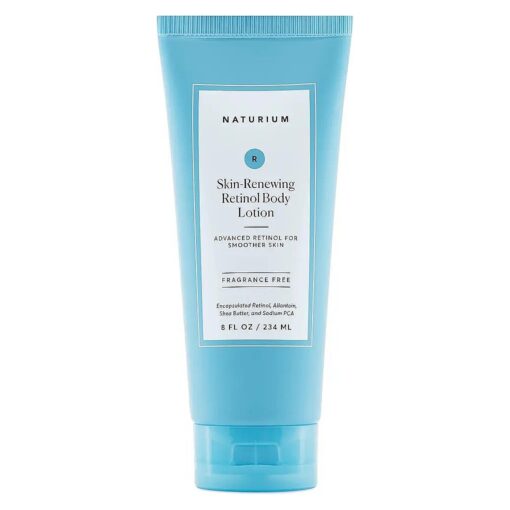 Naturium Skin-Renewing Retinol Body Lotion, Advanced Firming Anti-Aging Skin Care, with Encapsulated Retinol & Shea Butter, 8 oz