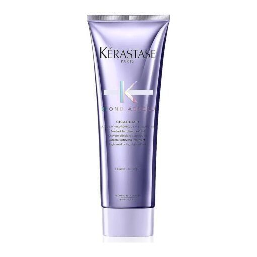 Kerastase Blond Absolu Cicaflash Conditioner | For Bleached, Highlighted, and Damaged Hair | Repairs and Nourishes | Protects Against Breakage | With Hyaluronic Acid