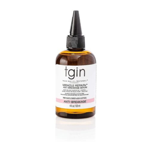 tgin Miracle RepaiRx Anti-Breakage Serum Daily Moisturizer For Natural Hair - Dry Hair - Curly Hair - 4 Oz