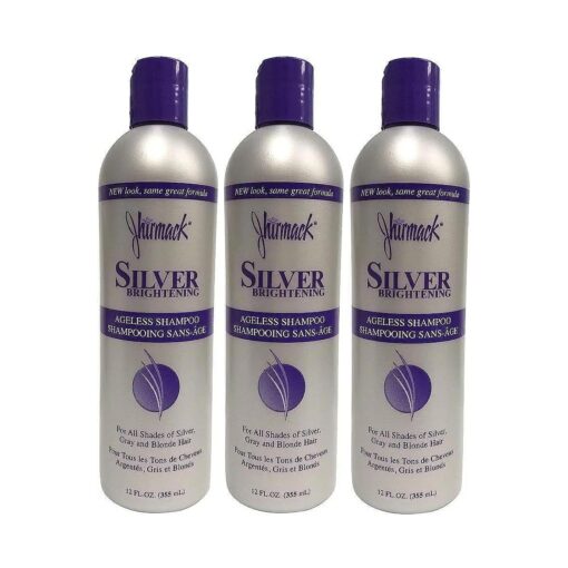 Jhirmack Shampoo Silver Plus Ageless, 12 Fl Oz ( Pack of 3 )