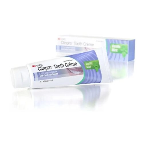 3M Clinpro Tooth Creme 0.21 % Sodium Fluoride Anti Cavity Toothpaste, Vanilla Mint