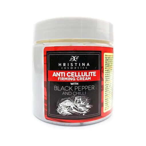 Anti Cellulite Cream With Black Pepper, Cellulite Remover, Body Firming and Tightening, Perfect For Anti Cellulite Treatment Massage for Stomach, Legs and Arms