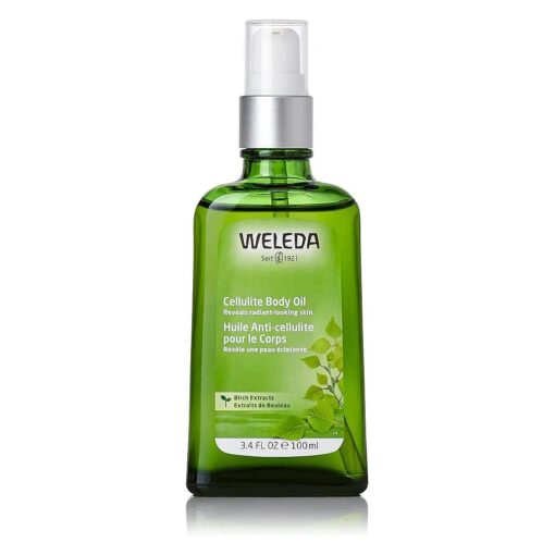 Weleda Birch Cellulite Body Oil 3.4 Fluid Ounce, Plant-Rich Oil with Birch, Rosemary and Jojoba