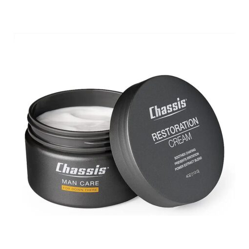 Chassis Restoration Cream, Moisturizing, Anti-Chafing Cream, Soothes, Free of Talcum, Aluminum Free, Glide Like Butter, Hygiene Products for Men