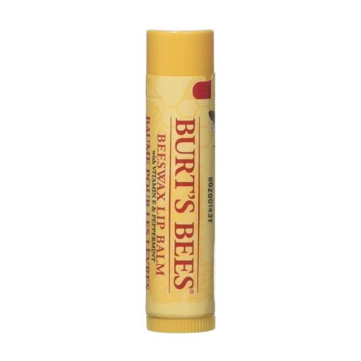 Burt 's Bees Beeswax Lip Balm Tube, 15-Ounce Tubes ( Pack of 4 )