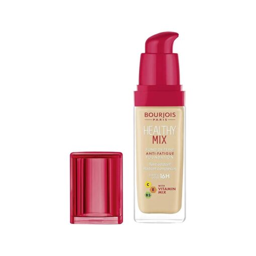 Bourjois Healthy Mix Anti-Fatigue Medium Coverage Liquid Foundation 52 Vanilla, 30ml, 29199601052