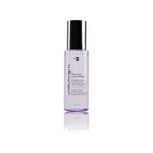 Blacklight Hair Shine Drops by Oligo Professionnel | Anti Frizz Hair Serum with 11 Amino Acids and Argan Oil | Hair Gloss Treatment | Sulfate Free and Paraben Free Anti Frizz Serum ( 3.4 oz )