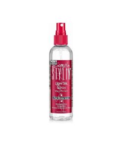 Light Silk Spray - Anti Frizz Hair Spray - Pure Silicone Hair Heat Protectant Spray - Hair Products for Women - Hair Detangler Spray - Hair & Synthetic Wig Spray - 4 fl oz .