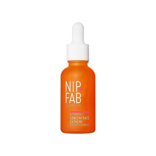 Nip+Fab Vitamin C Fix Concentrate Extreme 15 % 1 fl oz | Face Skin Radiance Booster | 3 Forms of Vitamin C | Ferulic Acid | Skin Protection | Moisturizing Hydrating Antioxidant